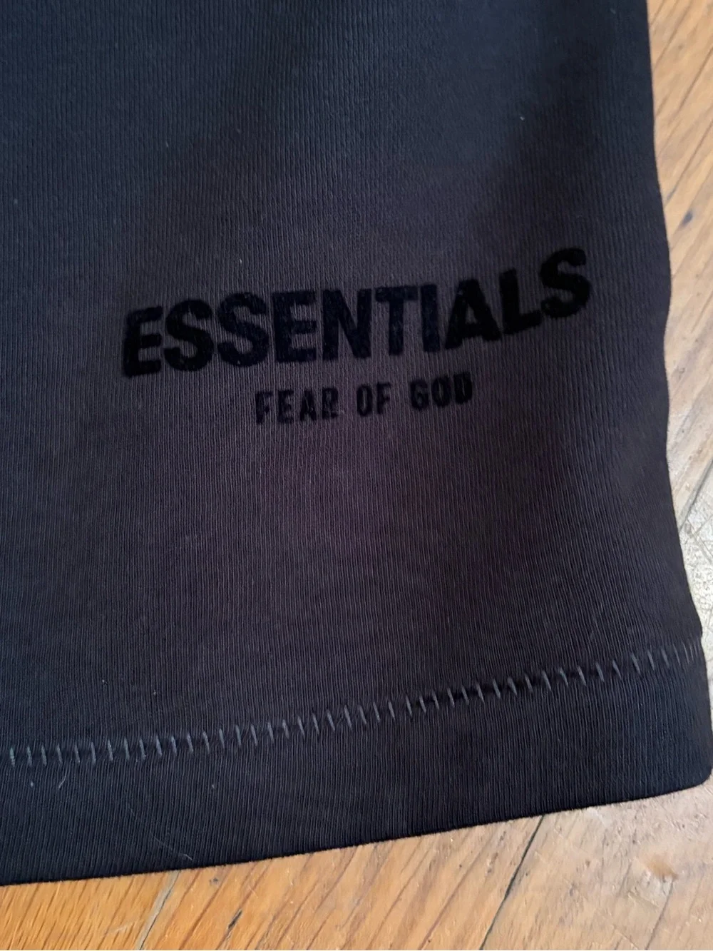Fear of God Essentials Men’s Black Athletic Drawstring Shorts